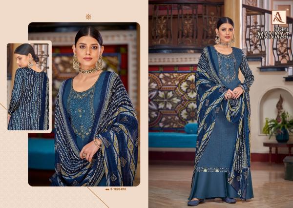 Alok Mannat Exclusive Zam Printed Designer Suits Collection